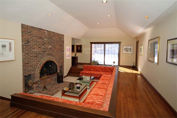 47 Walnut Road Weston, MA 02493 - Photo 4 of 25 a living room with furniture and a fireplace