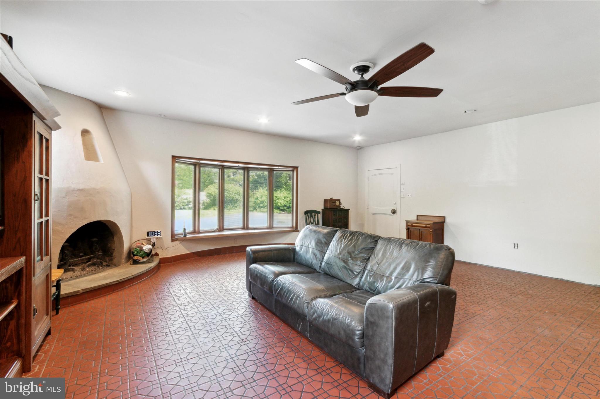 1457 Holcomb Road Huntingdon Valley, PA 19006 - Photo 13 of 47 Family Room with Wood Burning Fireplace