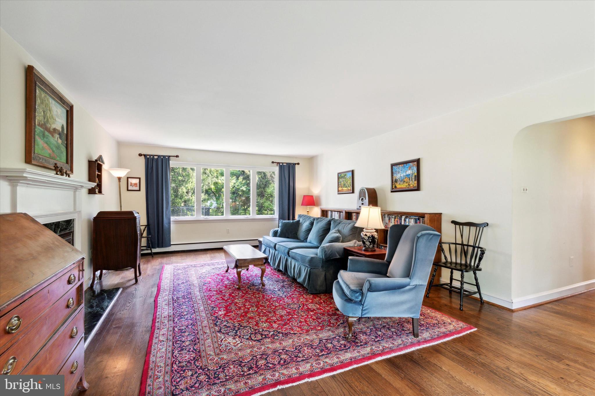 1457 Holcomb Road Huntingdon Valley, PA 19006 - Photo 6 of 47 Living Room random width Hardwood Floors