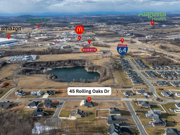 $599,900 | 45 Rolling Oaks Drive, Fishersville, VA 22939