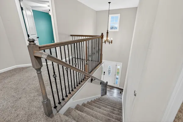 a view of a hallway