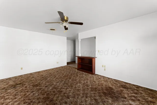 a view of empty room