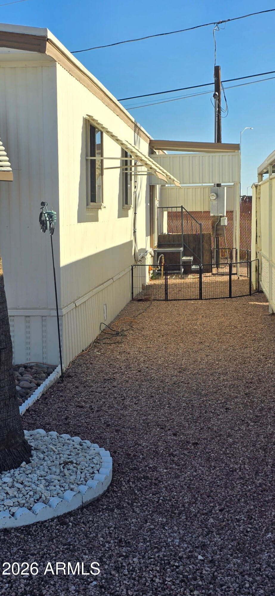 a view of a house with a porch