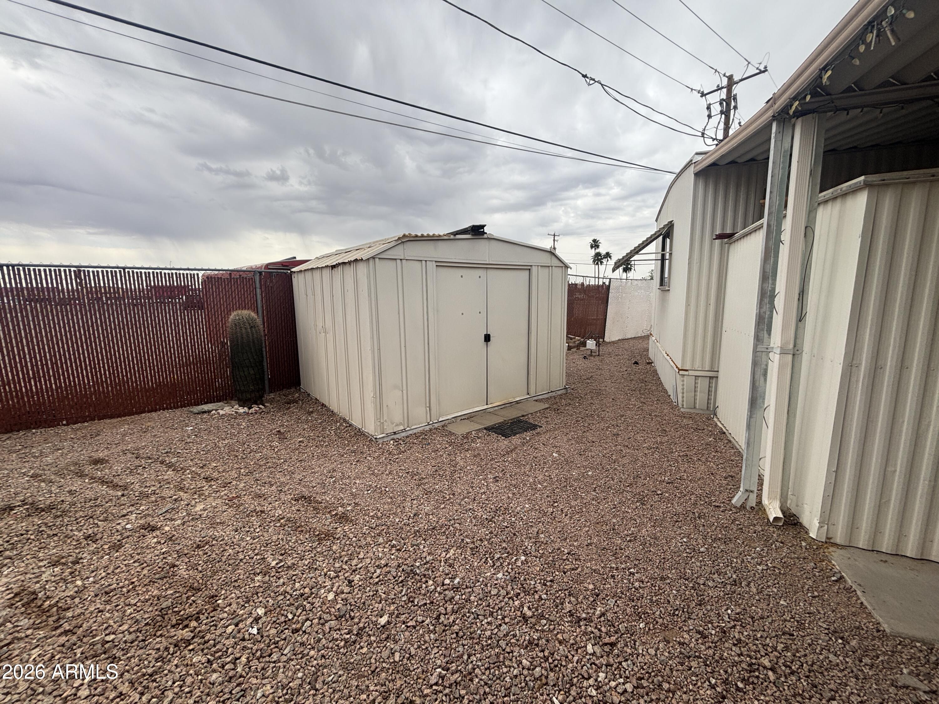 800 West Apache Trail, Unit 18 Apache Junction, AZ 85120 - Photo 21 of 24 a view of a garage