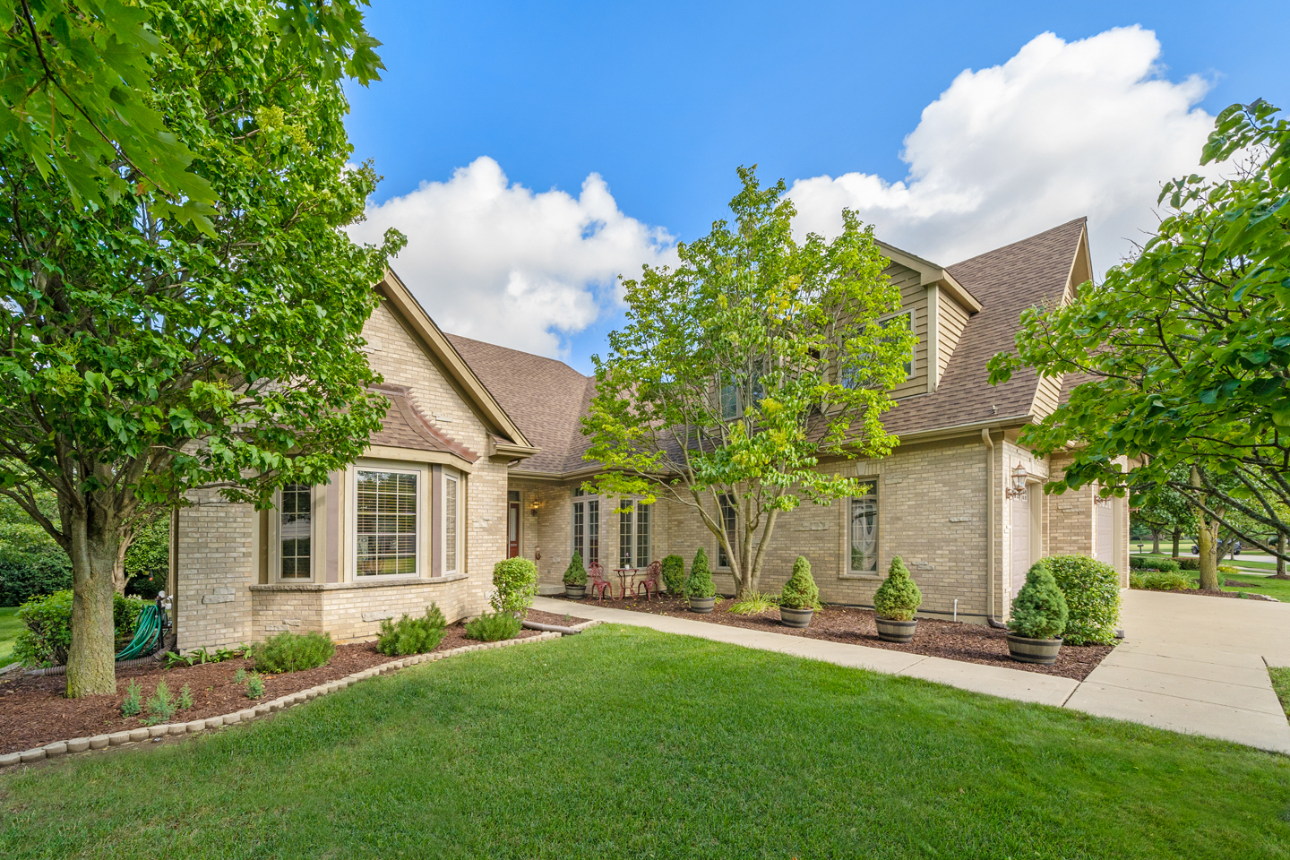 749 Merrill New Road Sugar Grove, IL 60554 - Photo 1 of 43 a view of an house with backyard space and garden