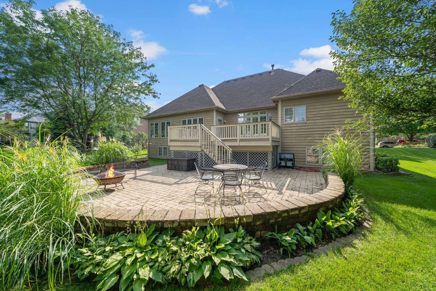 749 Merrill New Road Sugar Grove, IL 60554 - Photo 4 of 43 a view of house with backyard and sitting area