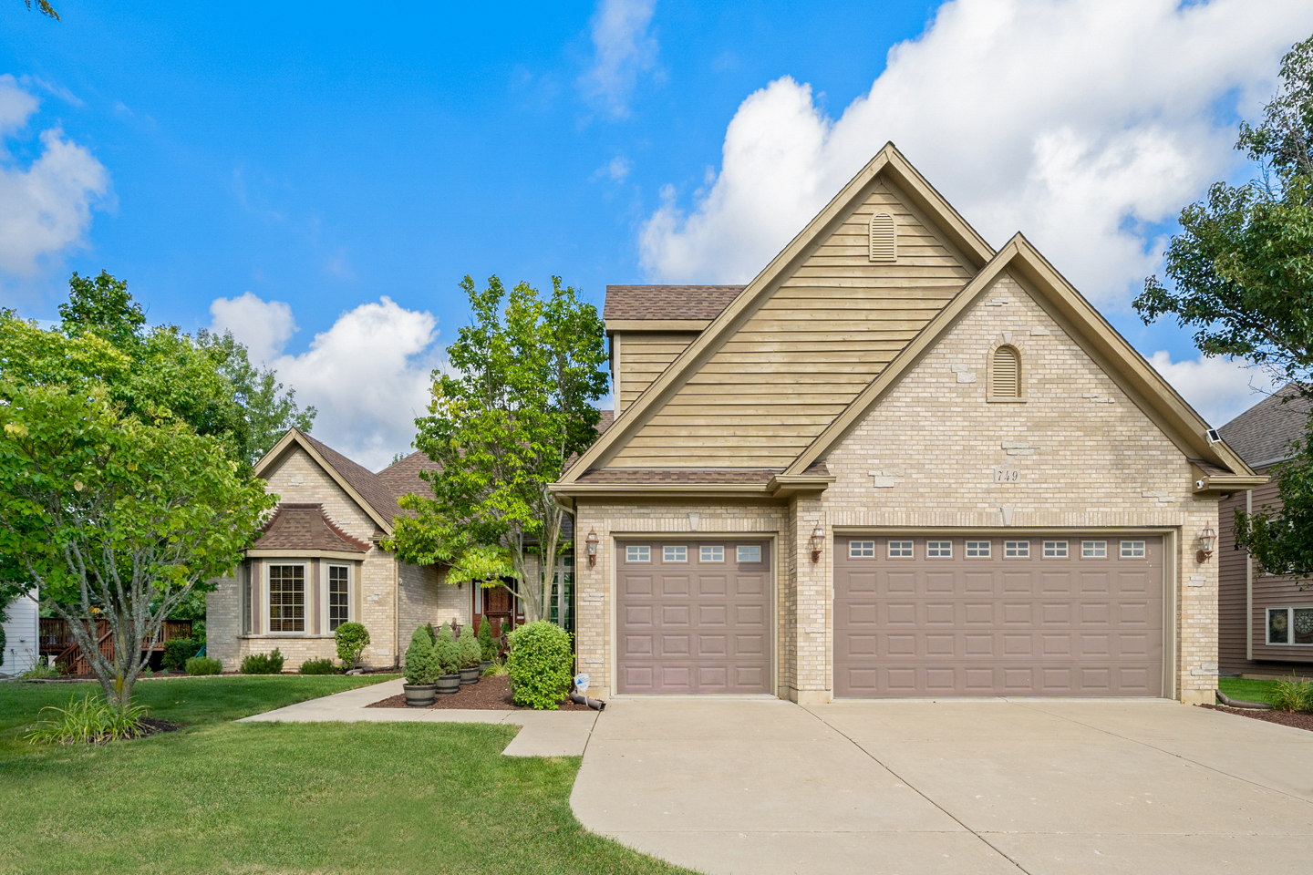 749 Merrill New Road Sugar Grove, IL 60554 - Photo 41 of 43 front view of a house with a yard