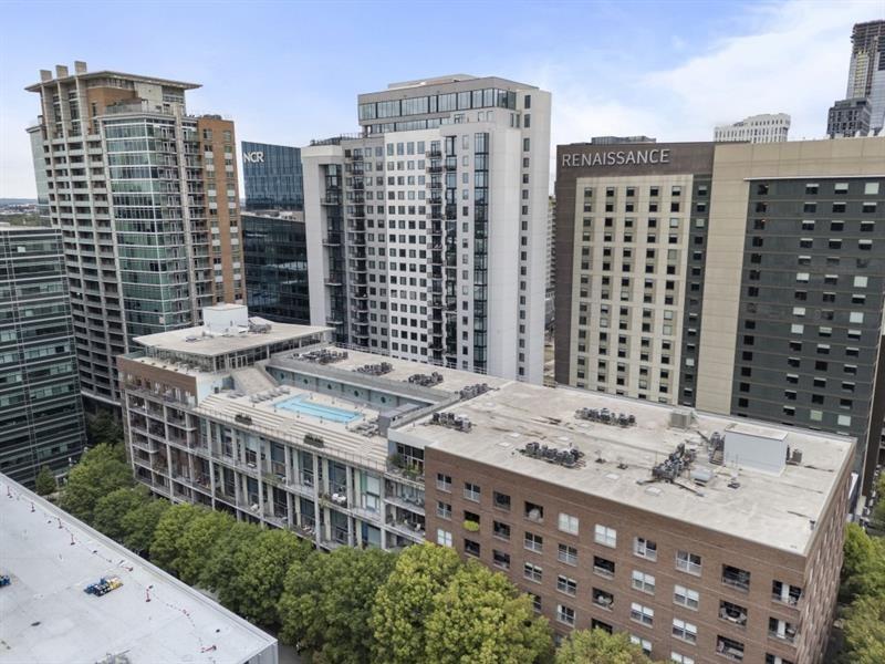 845 Spring Street Northwest, Unit 523 Atlanta, GA 30308 - Photo 21 of 21 a view of a city with tall buildings