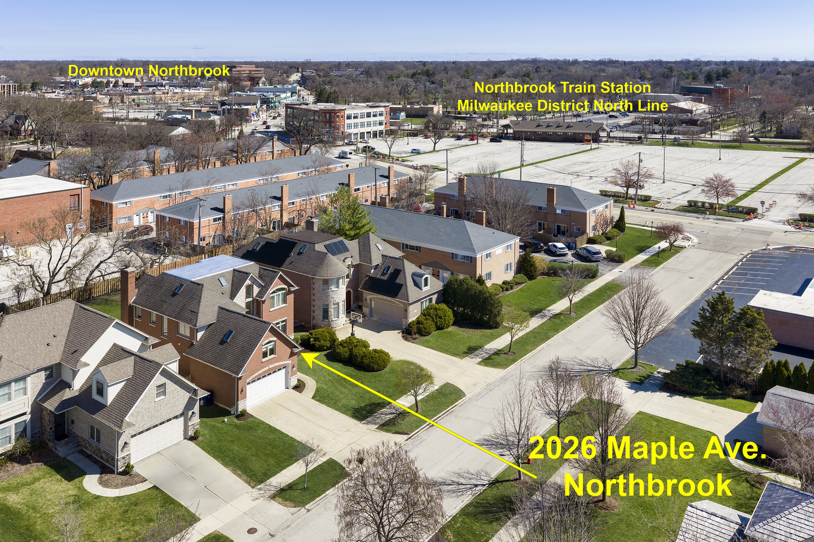 2026 Maple Avenue Northbrook, IL 60062 - Photo 18 of 18 an aerial view of a city
