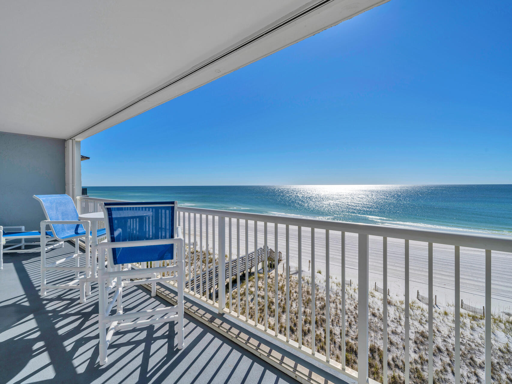 790 Santa Rosa Boulevard, Unit 6002 Fort Walton Beach, FL 32548 - Photo 16 of 42 a view of balcony with furniture
