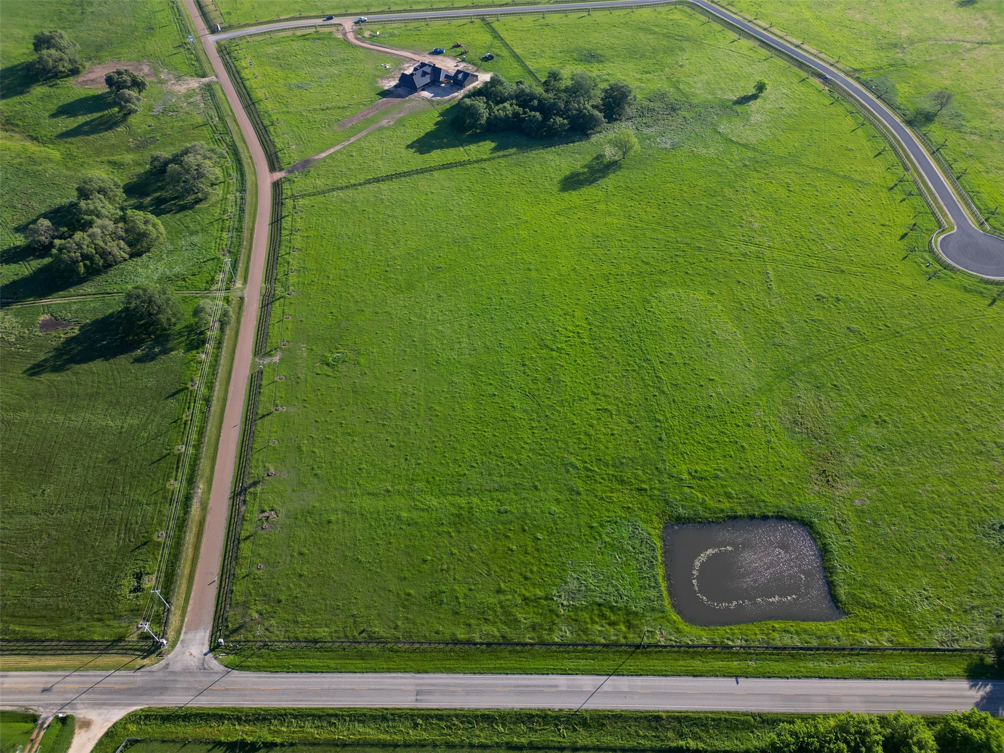 108 Hartfield Road Round Top, TX 78954 - Photo 2 of 17 a view of a yard