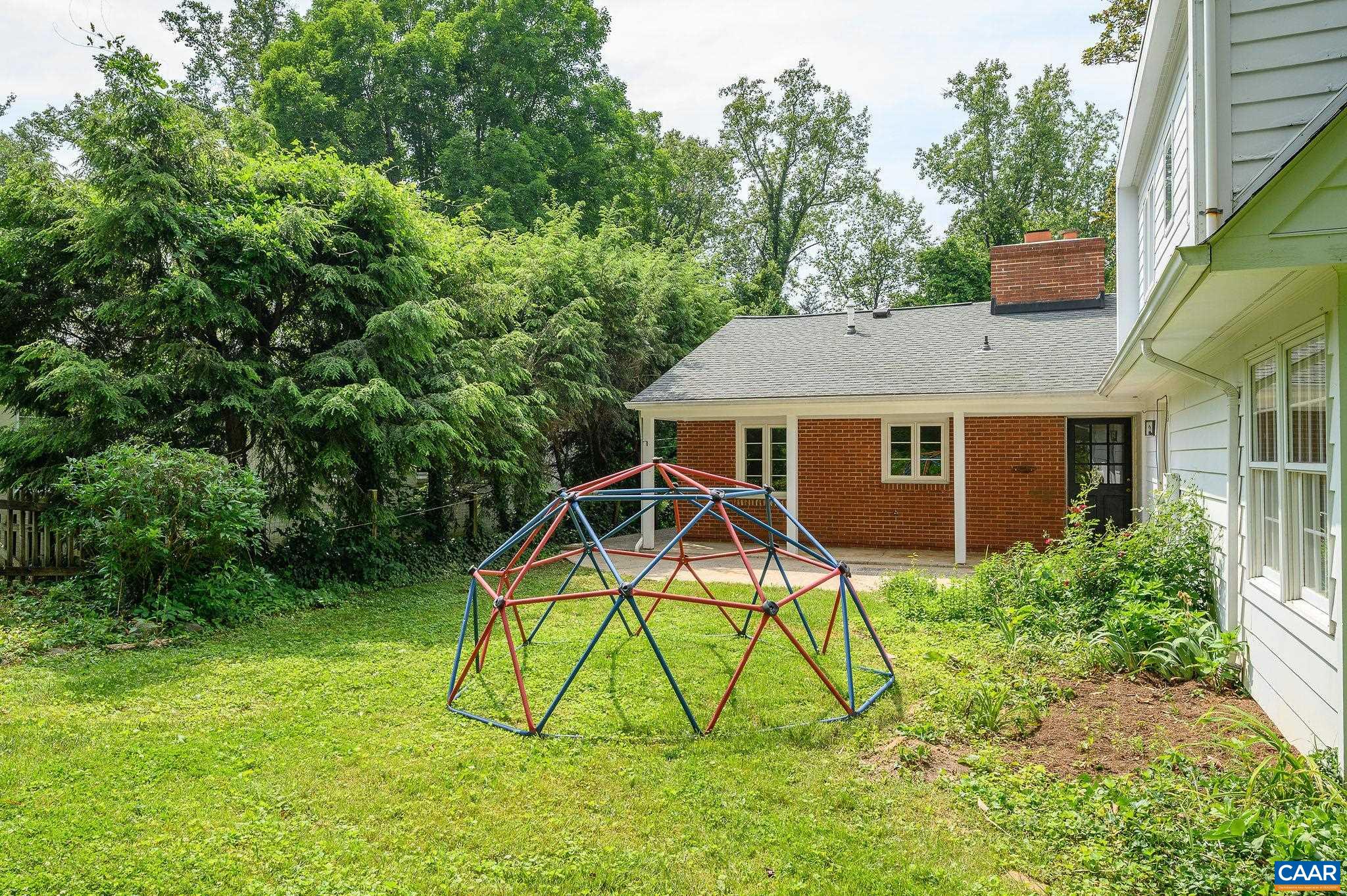 906 Old Farm Road Charlottesville, VA 22903 - Photo 39 of 46 a view of backyard of house with green space