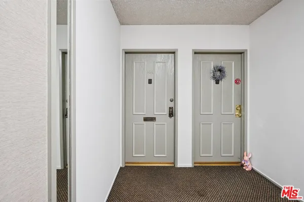 a view of front door