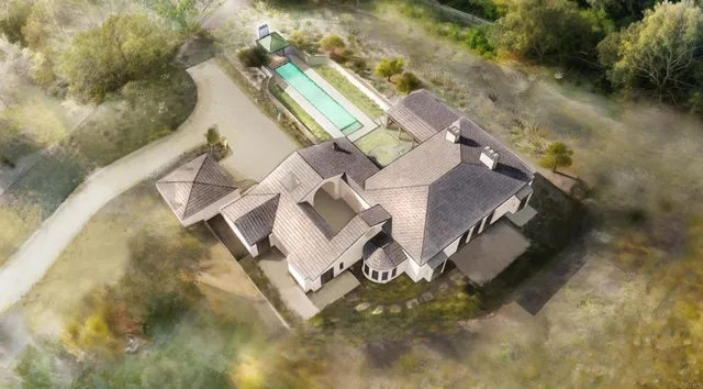 a view of balcony with furniture