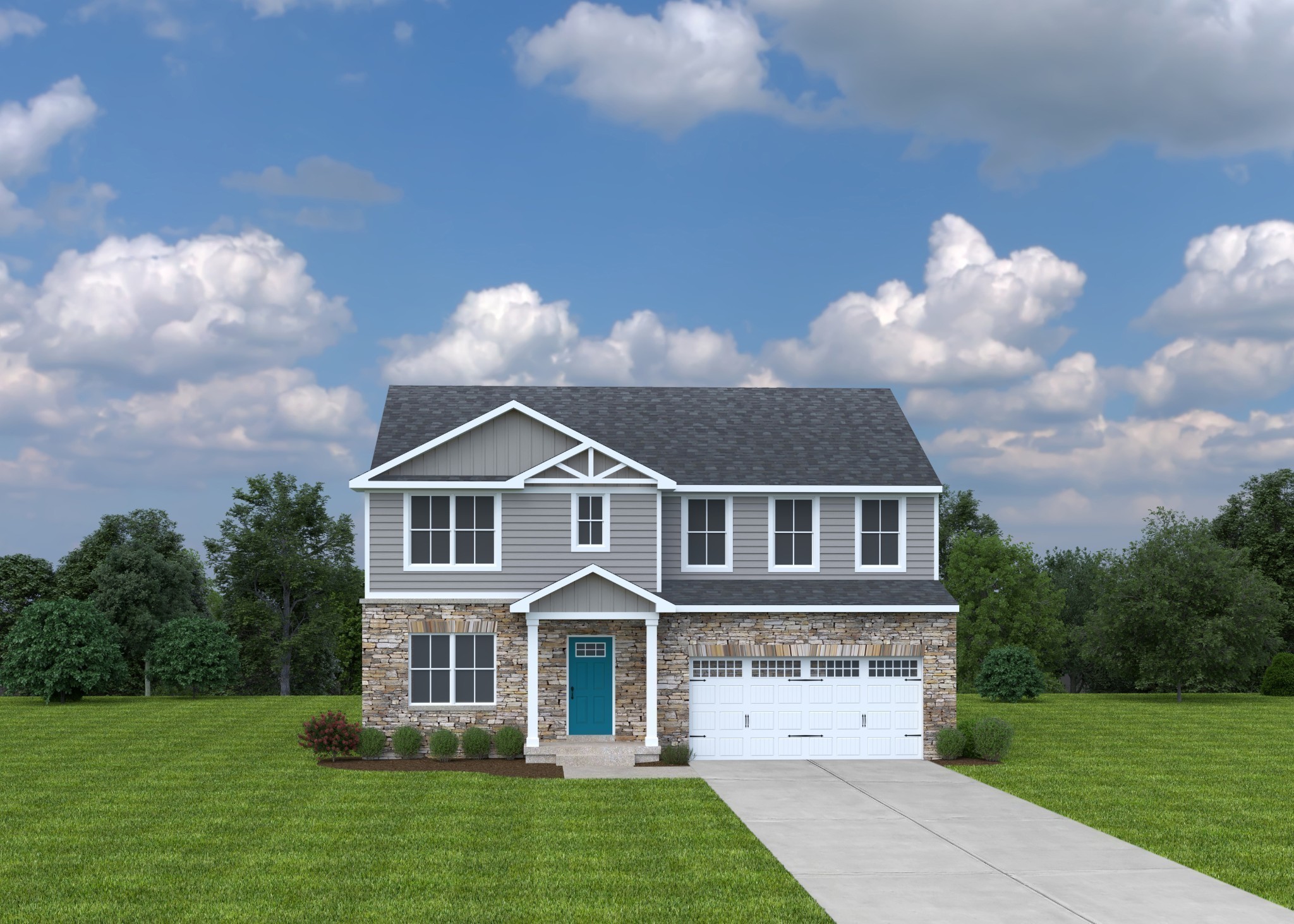 244 Laurel Street Gallatin, TN 37066 - Photo 3 of 17 a front view of a house with a garden and plants