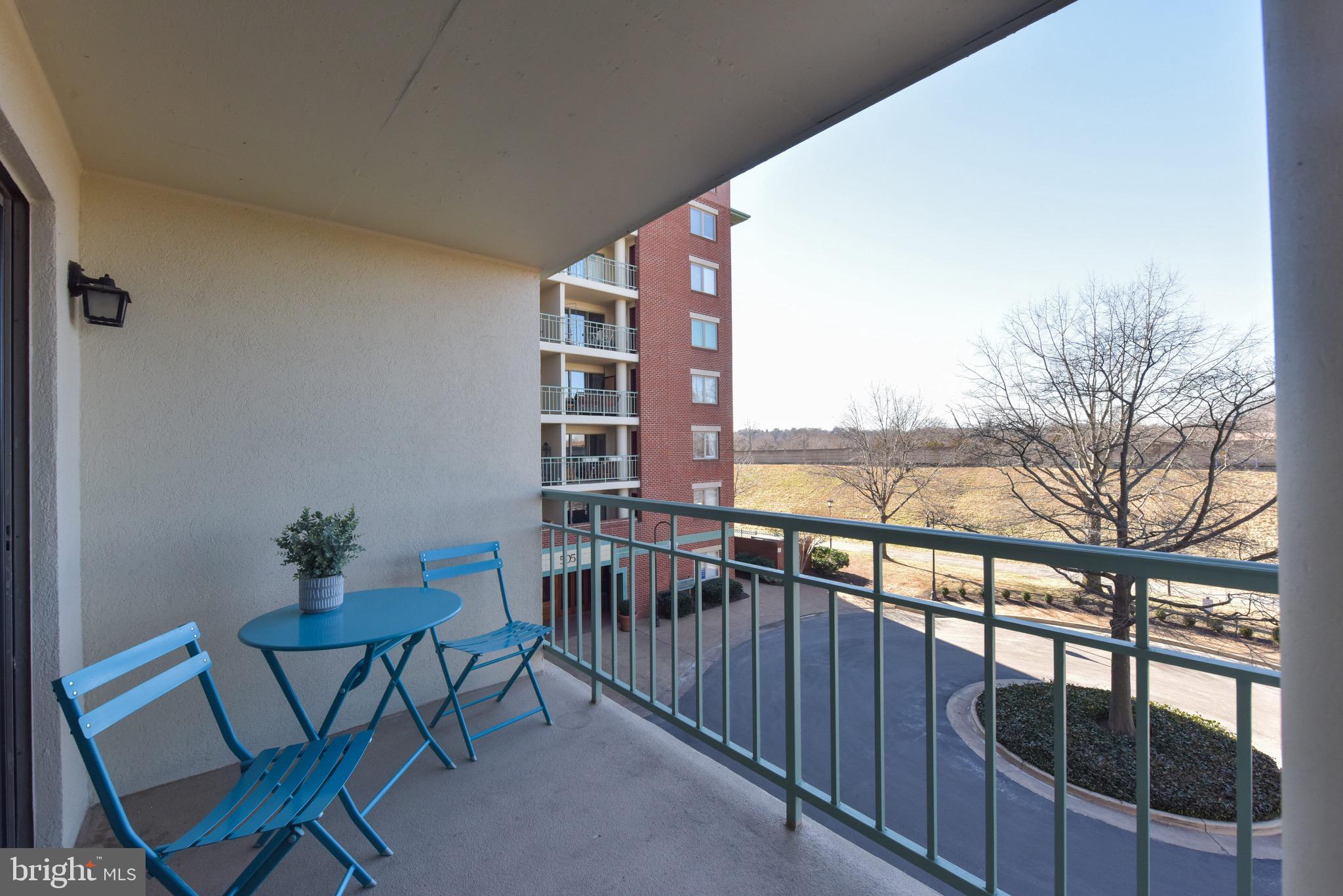 545 East Braddock Road, Unit 201 Alexandria, VA 22314 - Photo 5 of 32 Private Balcony for watching sunsets