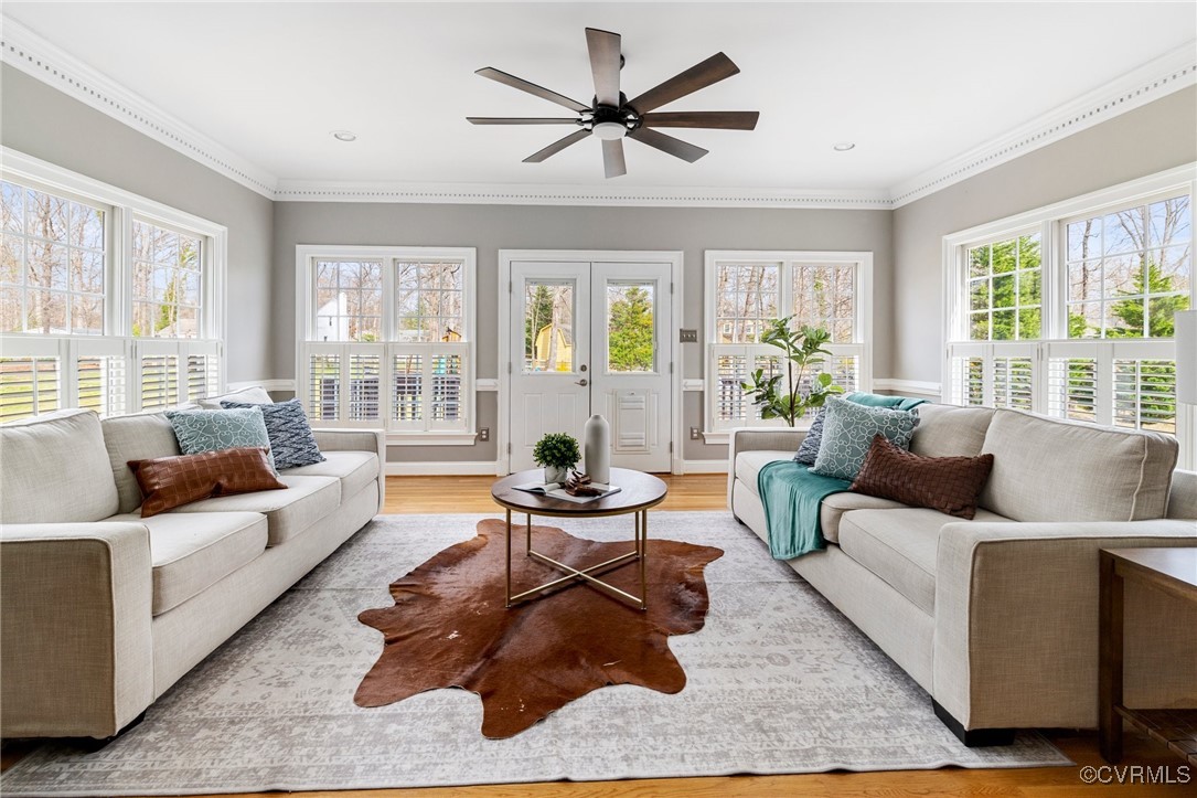 2311 Kings Lynn Road Midlothian, VA 23113 - Photo 21 of 50 a living room with furniture and a large window
