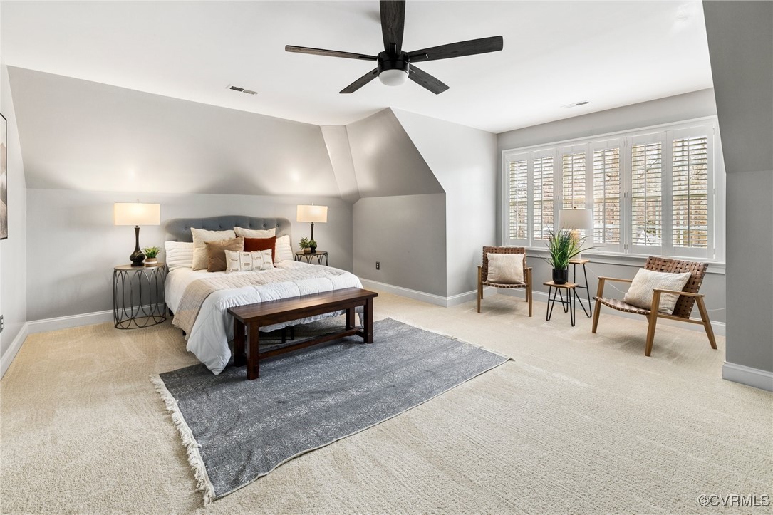 2311 Kings Lynn Road Midlothian, VA 23113 - Photo 28 of 50 a bedroom with furniture and a ceiling fan