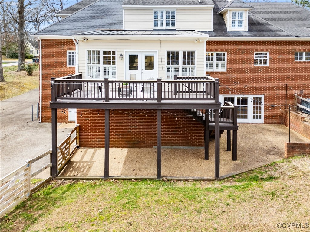 2311 Kings Lynn Road Midlothian, VA 23113 - Photo 45 of 50 a view of a house with backyard porch and sitting area