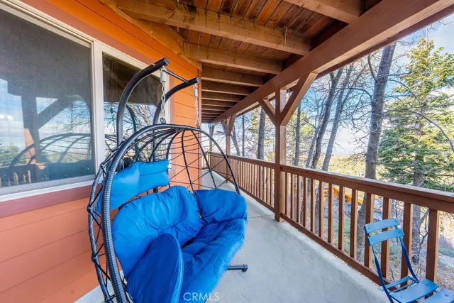 a view of a house with a deck