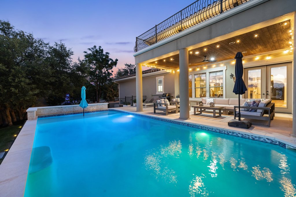 701 Hurst Creek Road Lakeway, TX 78734 - Photo 26 of 37 Beautiful refreshing pool built in 2018 and in excellent condition!