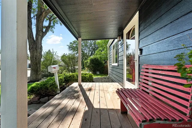 a view of deck with patio
