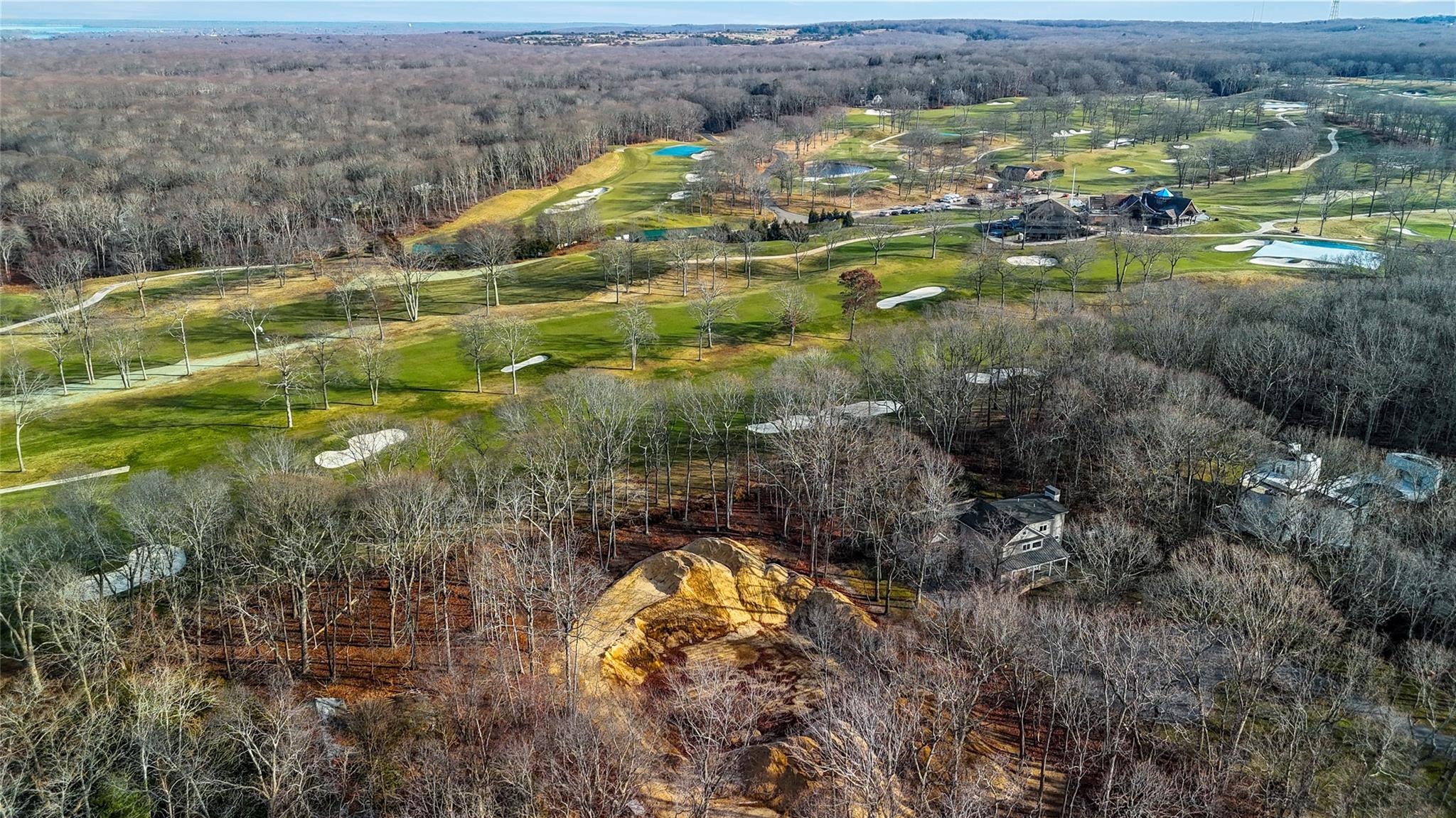 2885 Deerfield Road Sag Harbor, NY 11963 - Photo 12 of 19 Aerial view