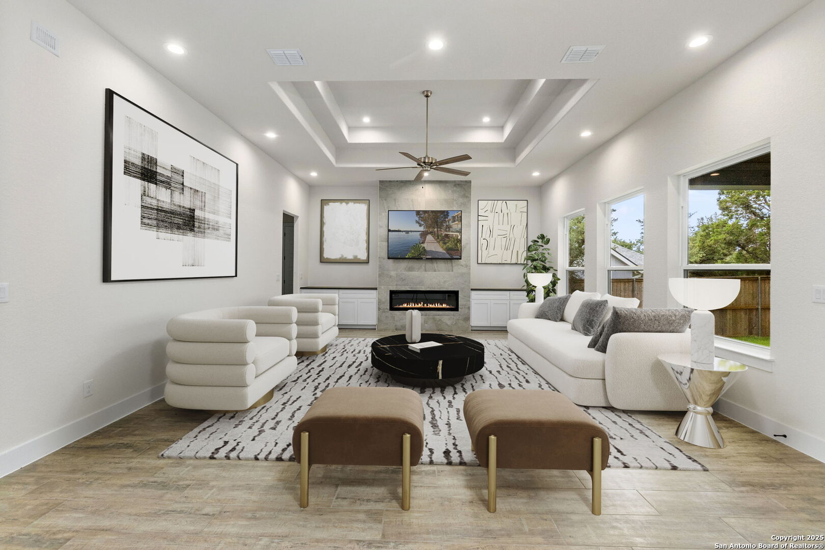 32 Peace Pipe Wimberley, TX 78676 - Photo 4 of 9 a living room with furniture and a large window