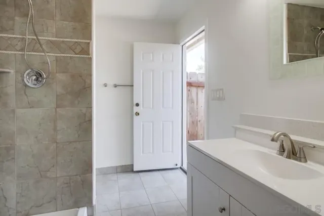 a view of under a patio with a table and chairs