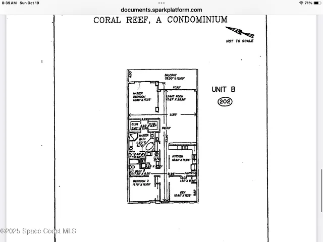 $739,000 | 1177 North Hwy A1A, Unit 202, Indialantic, FL 32903