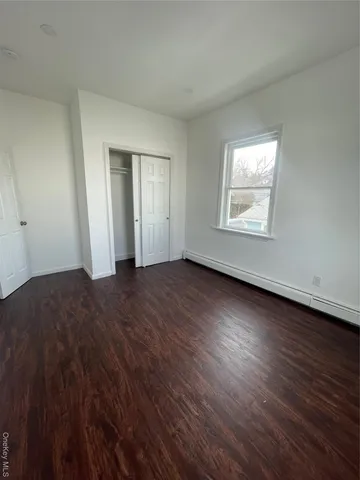 a view of a utility room with a window