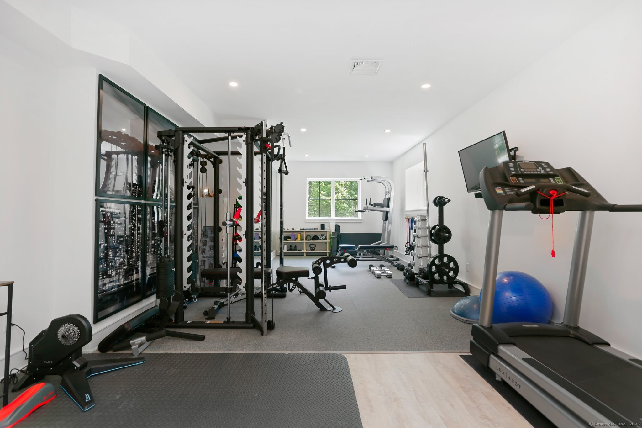 2015 Redding Road Fairfield, CT 06824 - Photo 31 of 40 a view of a room with gym equipment