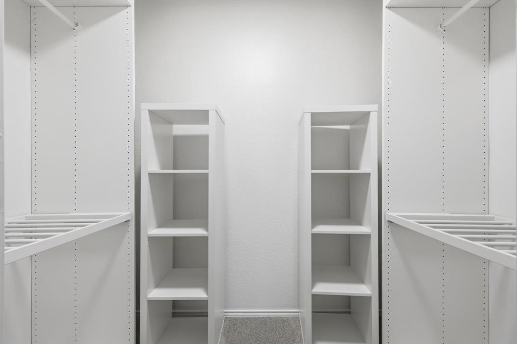6000 Lost Valley Drive The Colony, TX 75056 - Photo 25 of 40 a view of an empty walk in closet
