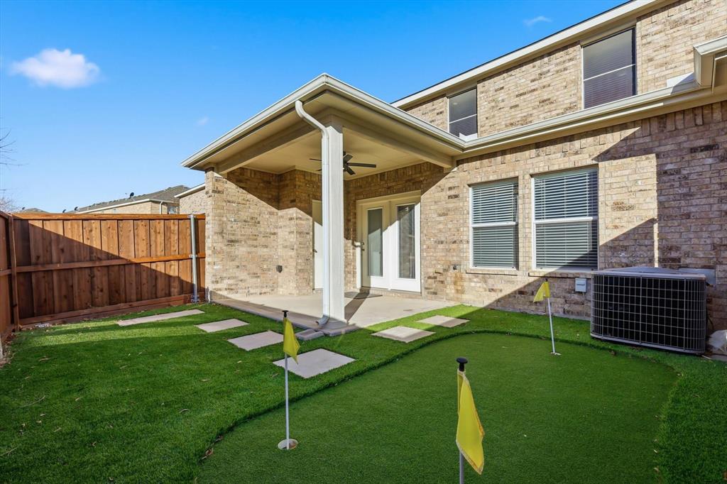 6000 Lost Valley Drive The Colony, TX 75056 - Photo 33 of 40 a view of house with a yard
