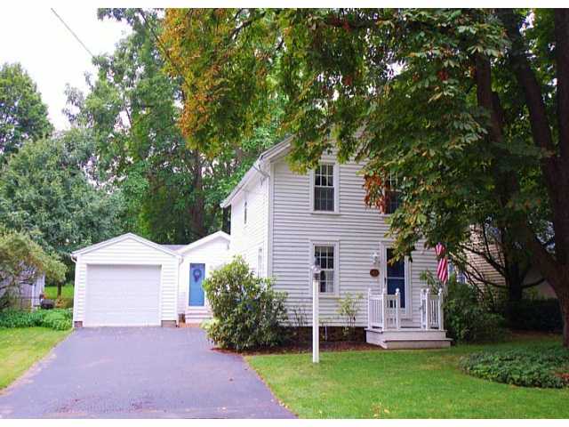 9 French Road Pittsford, NY 14534 - Photo 1 of 1 Exterior Front Cozy inviting home with attached ga
