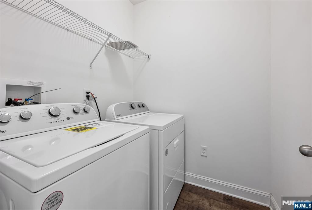 63 Autumn Way, Unit 35 Montvale, NJ 07645 - Photo 20 of 27 a utility room with dryer and washer