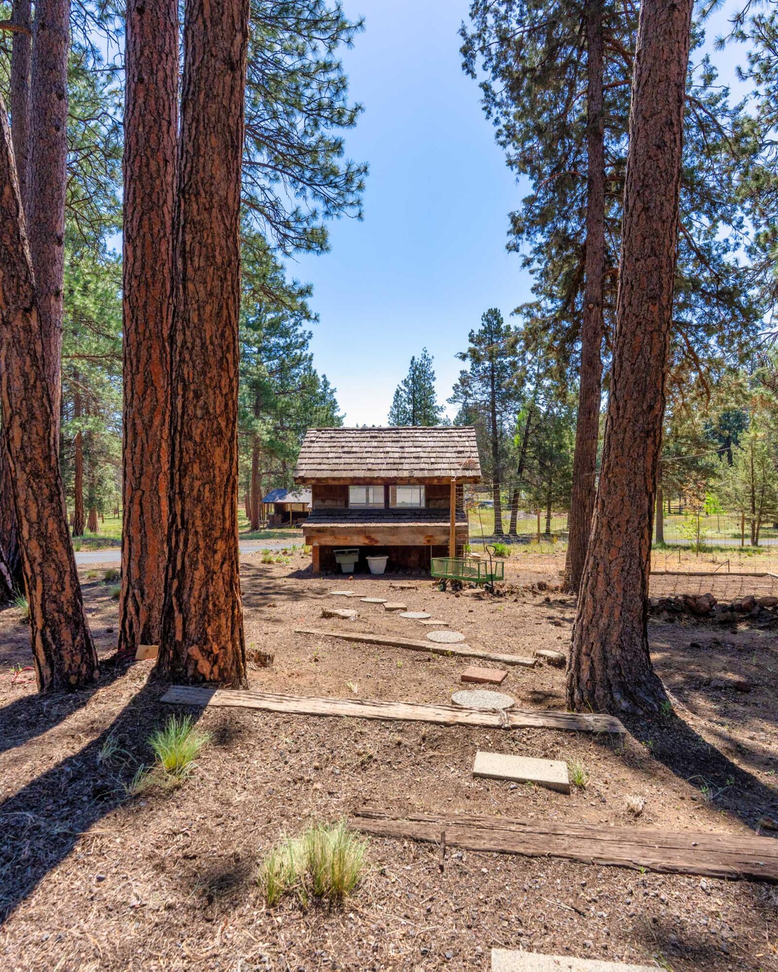 69470 Deer Ridge Road Sisters, OR 97759 - Photo 75 of 96 a view of a yard with tree s