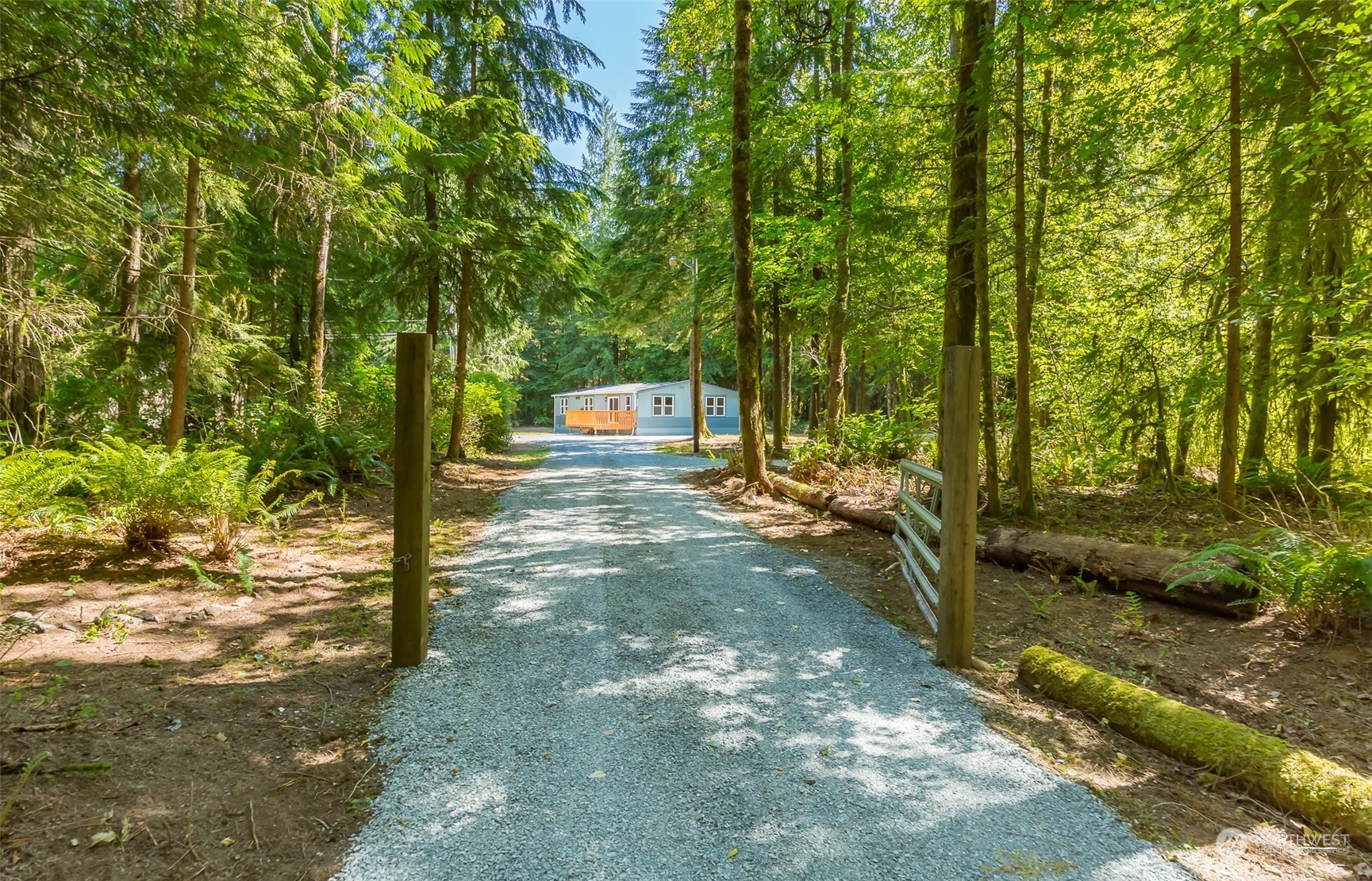 3429 Robe Menzel Road Granite Falls, WA 98252 - Photo 34 of 40 a view of a yard with plants and large trees
