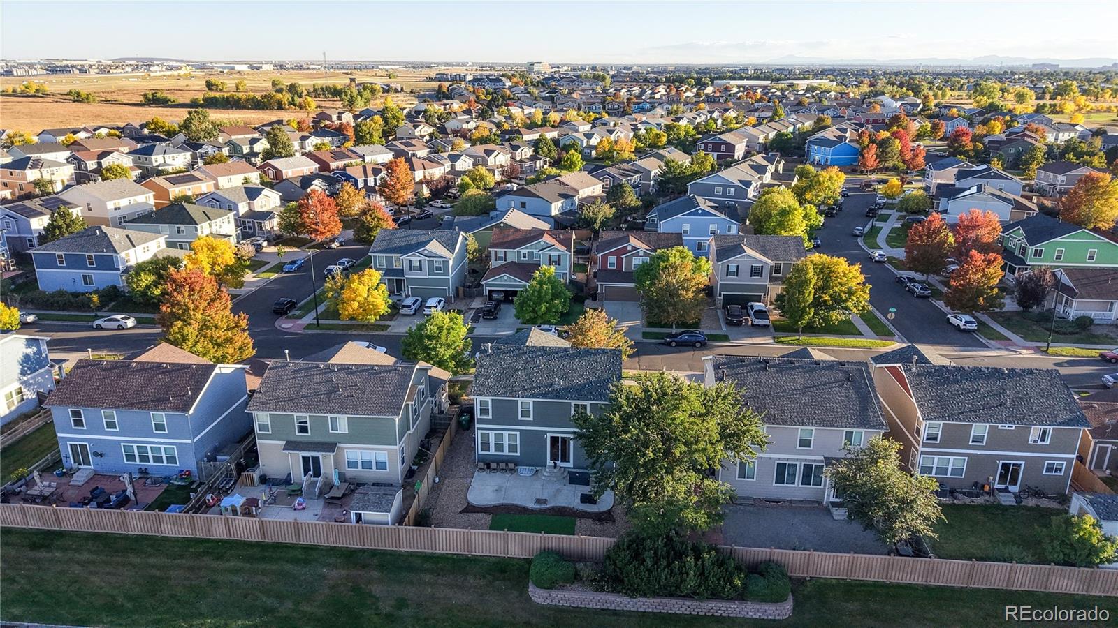 16159 Randolph Place Denver, CO 80239 - Photo 34 of 37 an aerial view of multiple house
