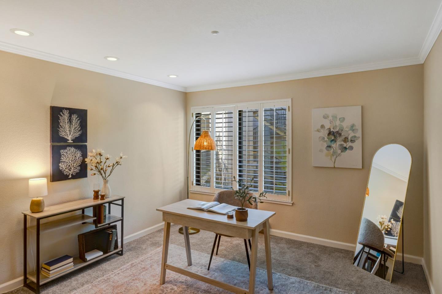 16 Shepherds Knoll Road Monterey, CA 93940 - Photo 14 of 18 a view of a workspace with furniture and a window