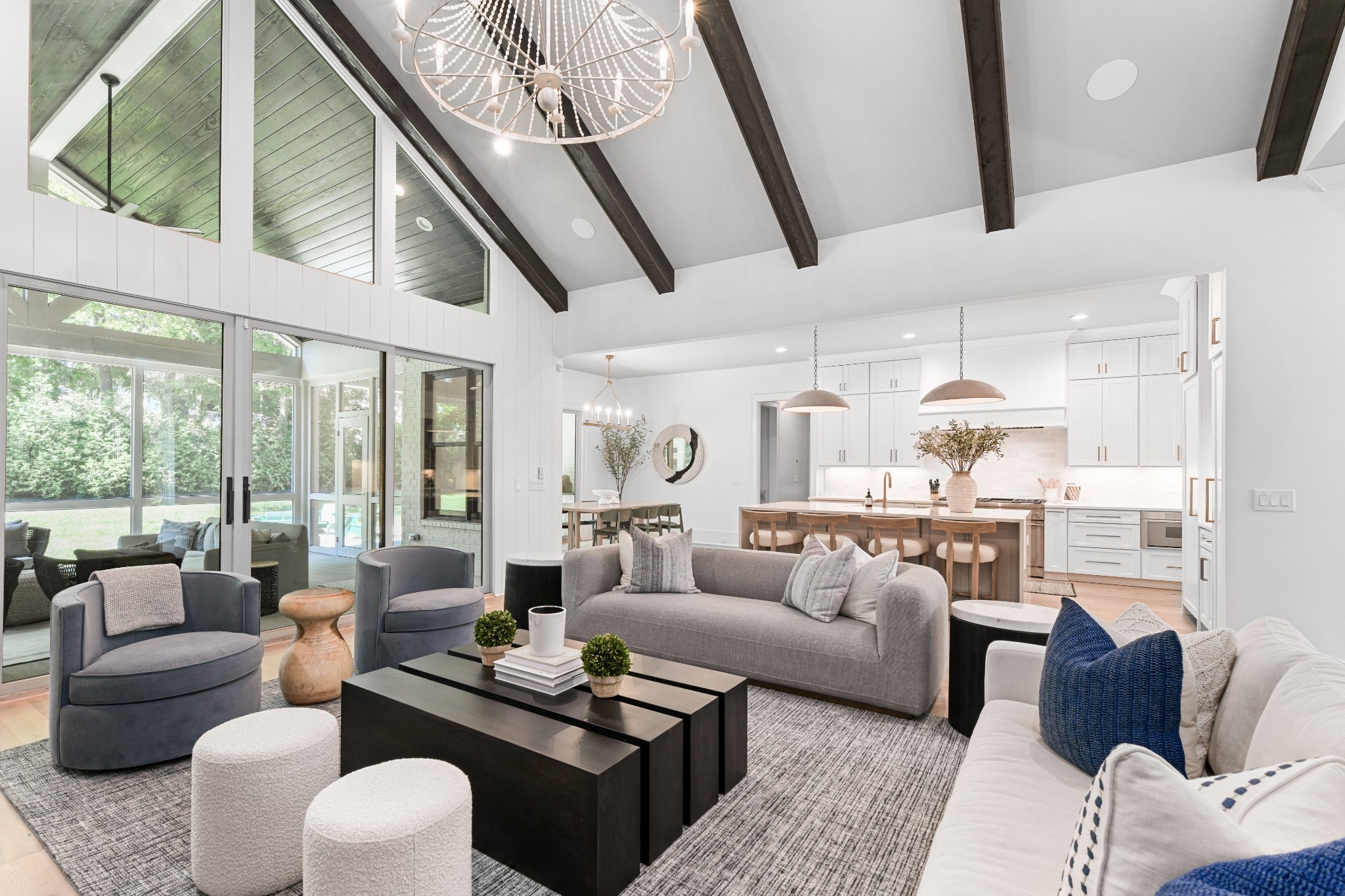 2847 Sugar Tree Road Nashville, TN 37215 - Photo 12 of 52 a living room with furniture and a large window