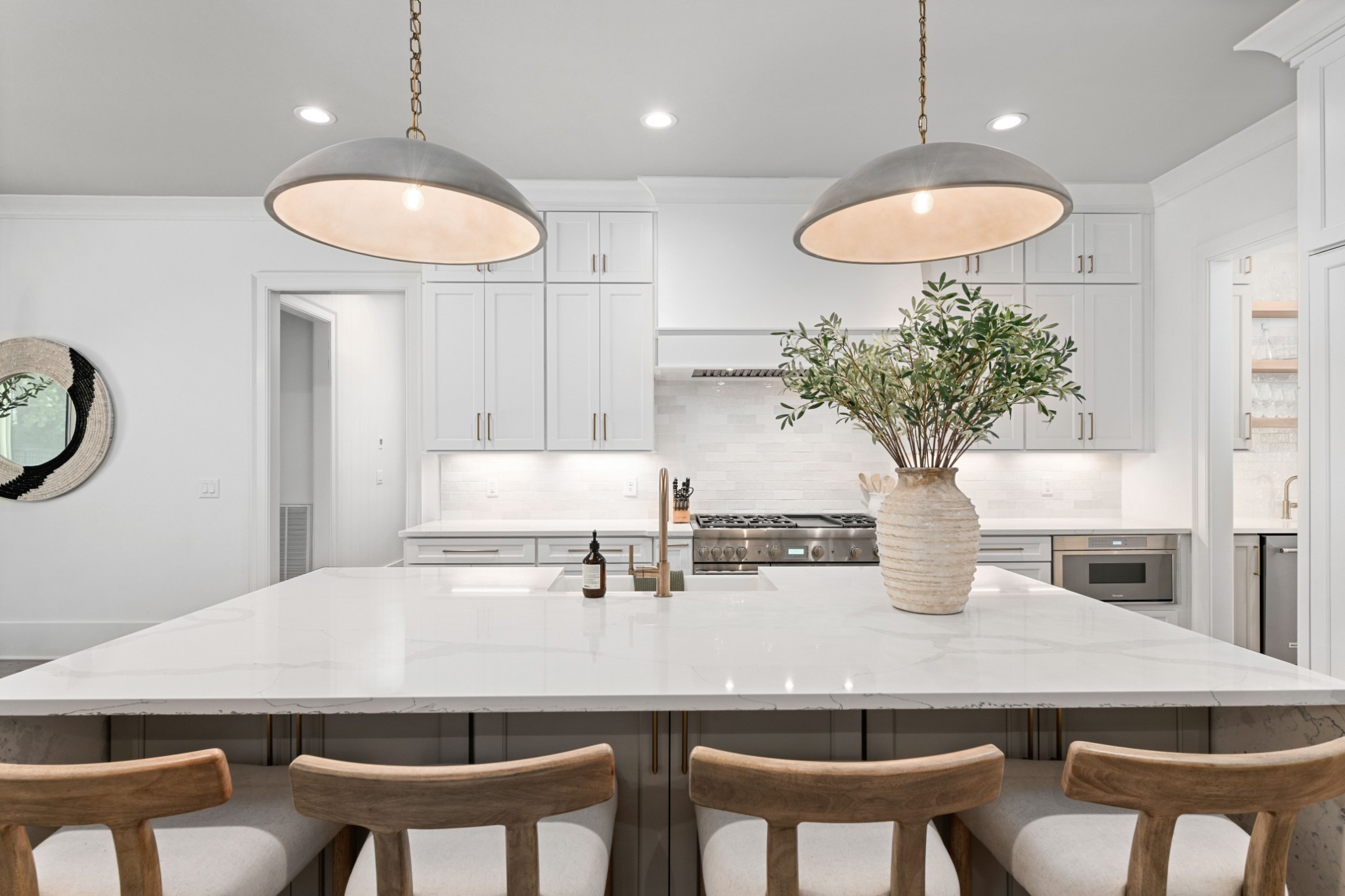 2847 Sugar Tree Road Nashville, TN 37215 - Photo 14 of 52 a kitchen with a table chairs and a chandelier