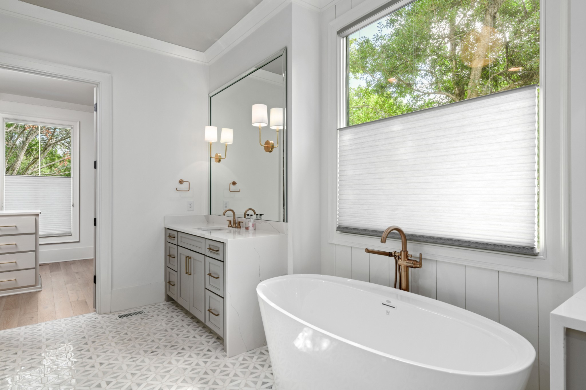 2847 Sugar Tree Road Nashville, TN 37215 - Photo 28 of 52 a white bath tub sitting next to a white sink