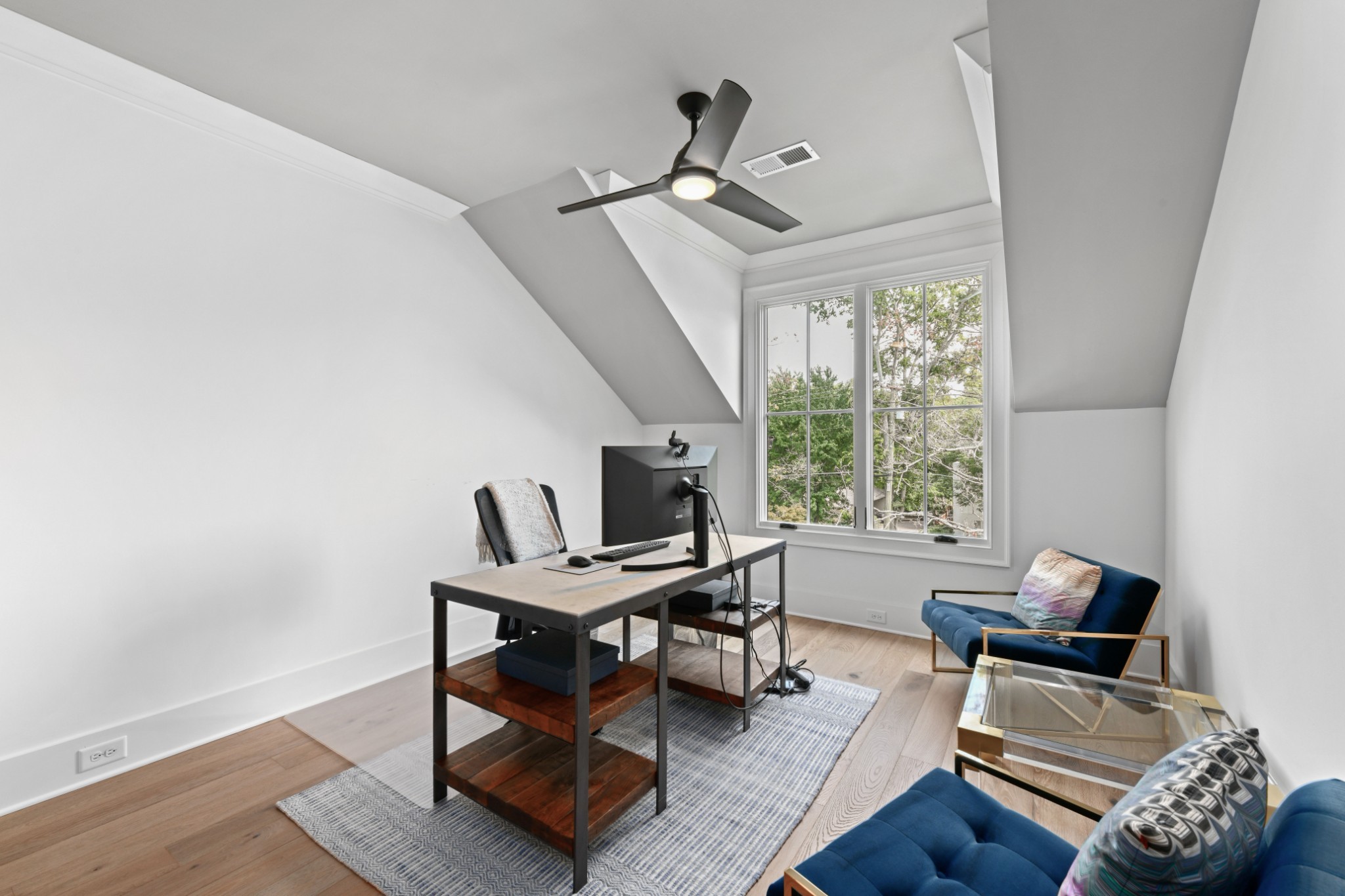 2847 Sugar Tree Road Nashville, TN 37215 - Photo 39 of 52 a work room with furniture wooden floor and a window