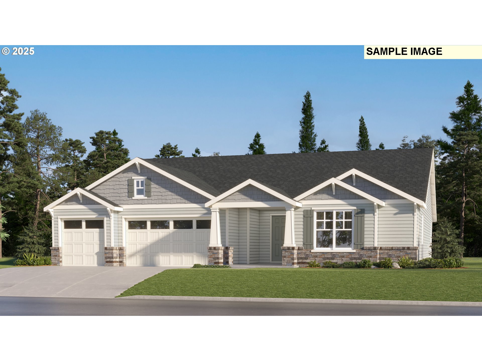5385 North 87th Avenue Camas, WA 98607 - Photo 1 of 23 a view of a yard in front of a house