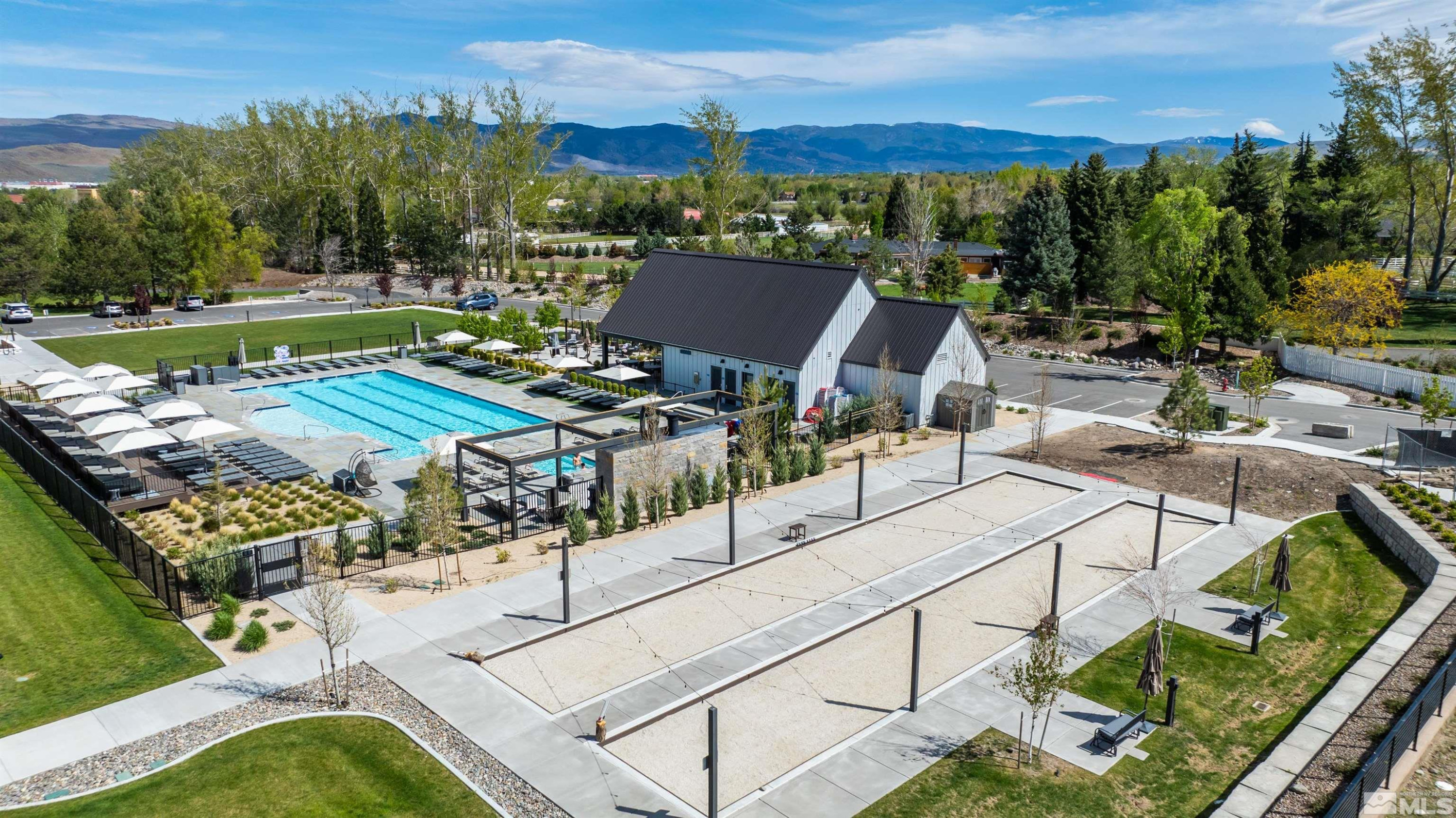 81 Caballada Street Reno, NV 89511 - Photo 38 of 39 a view of yard from terrace with seating area