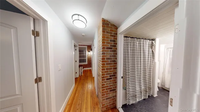 a view of wooden floor