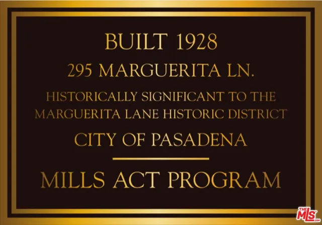 $1,495,000 | 295 Marguerita Lane, Pasadena, CA 91106