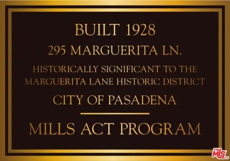$1,495,000 | 295 Marguerita Lane, Pasadena, CA 91106