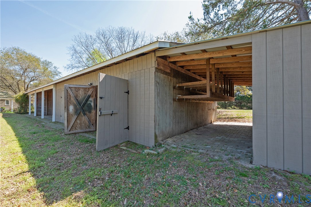 6353 Godwin Boulevard Suffolk, VA 23432 - Photo 37 of 50 One of many outbuildings, the 5-bay Barn/Equipment